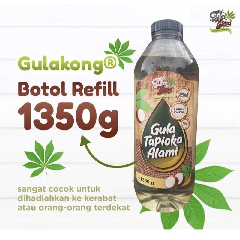 

Gulakong / gula tapioka murni 1350gram