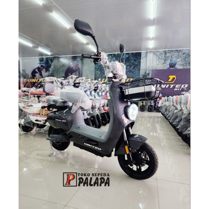 SEPEDA LISTRIK UNITED DRESDEN 2.0 Electric Bike Mantap