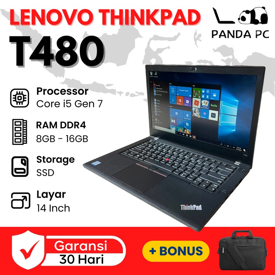 Lenovo Thinkpad T480 i5 Gen 7 Laptop Not T480S