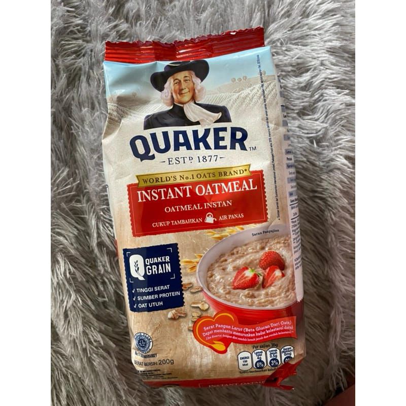 

QUAKER Oetmeal Instan 200gr