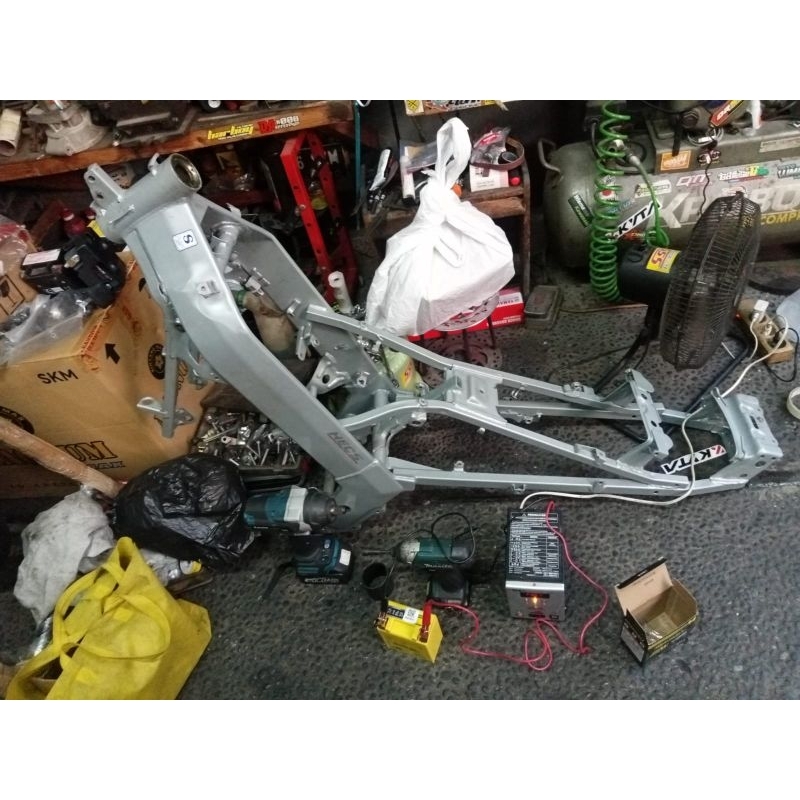 Rangka frame motor honda NSR 150 SP asli copotan