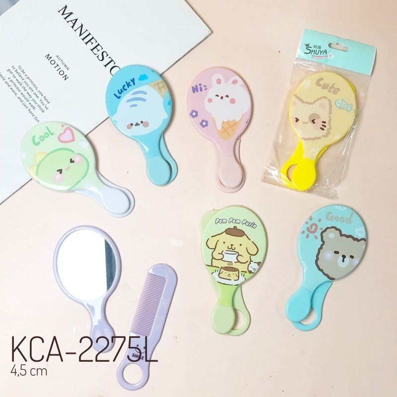 Kaca Rias + Sisir / Cermin + Sisir