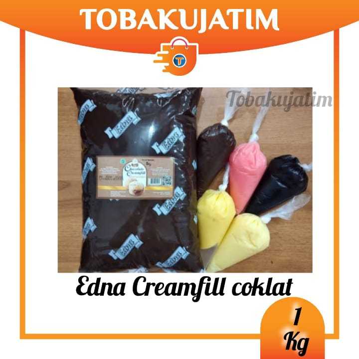 

selai filling isian EDNA CREAMFILL 1 KG TIMB.