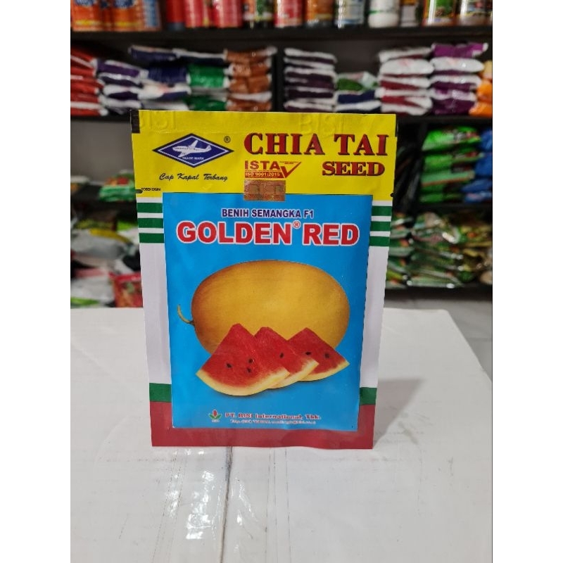 Benih semangka golden red 20gr