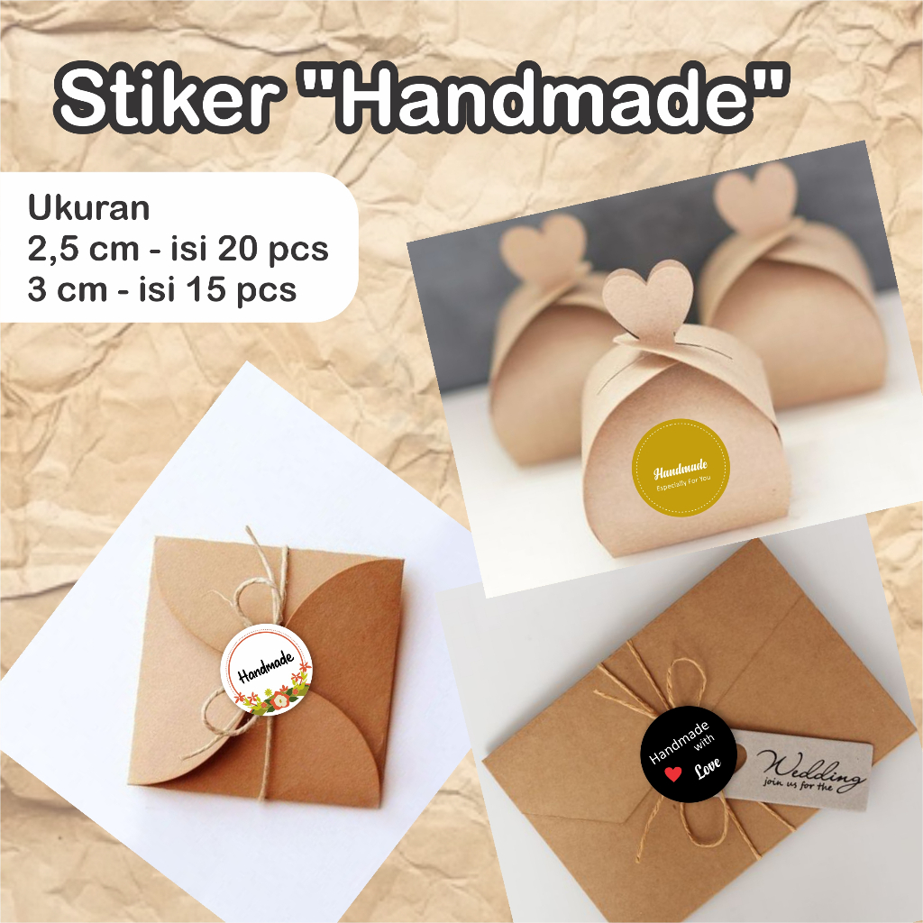 

Stiker Segel Handmade Glossy