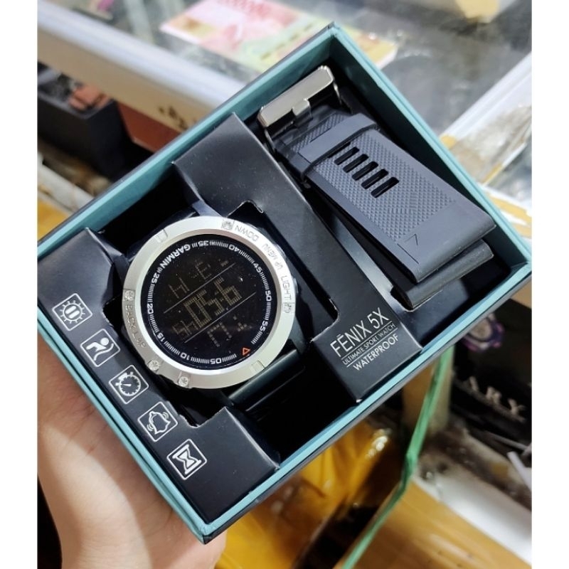 JAM TANGAN GARMIN DIGITAL TALI SET