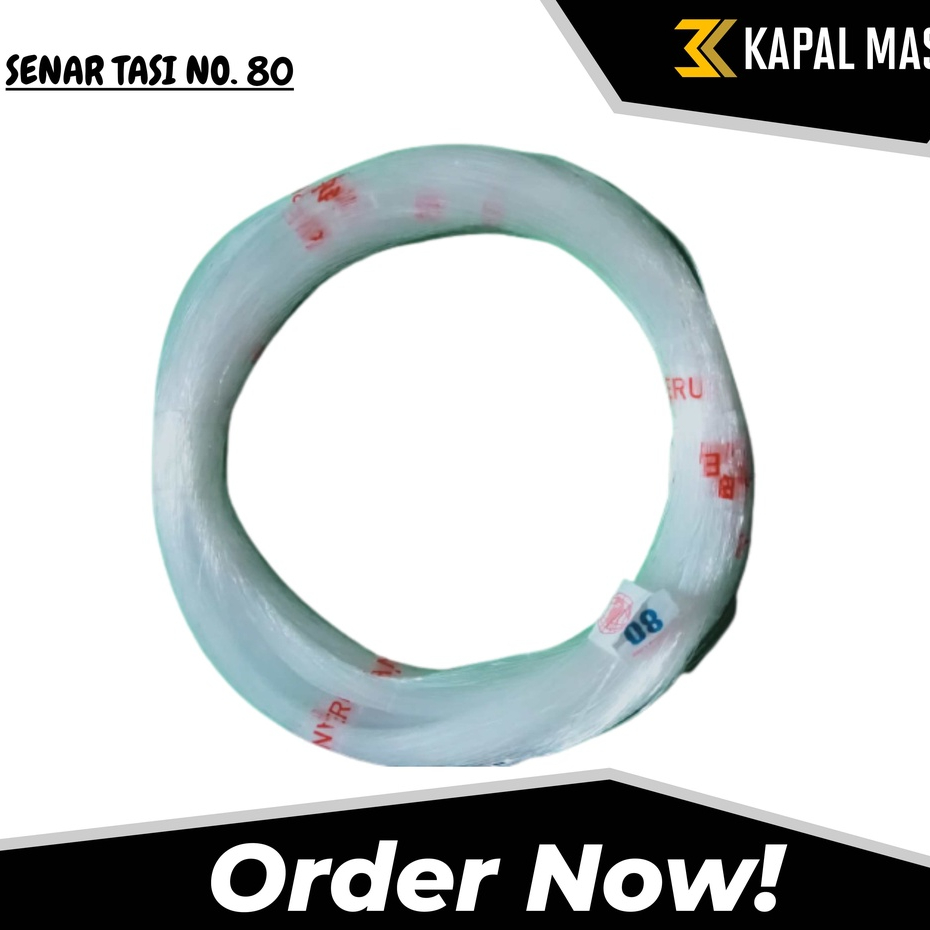 Senar Tasi / Nylon Pancing Ikan No. 80