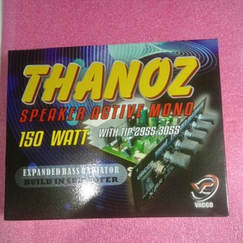 Kit Speaker aktif mono XBR 150 Watt Thanoz Vacco Original