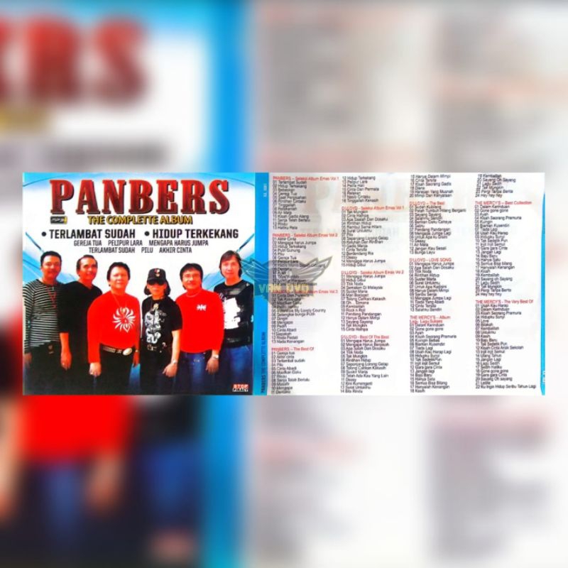 Kaset Musik Audio Mp3 The Complete Album Panbers