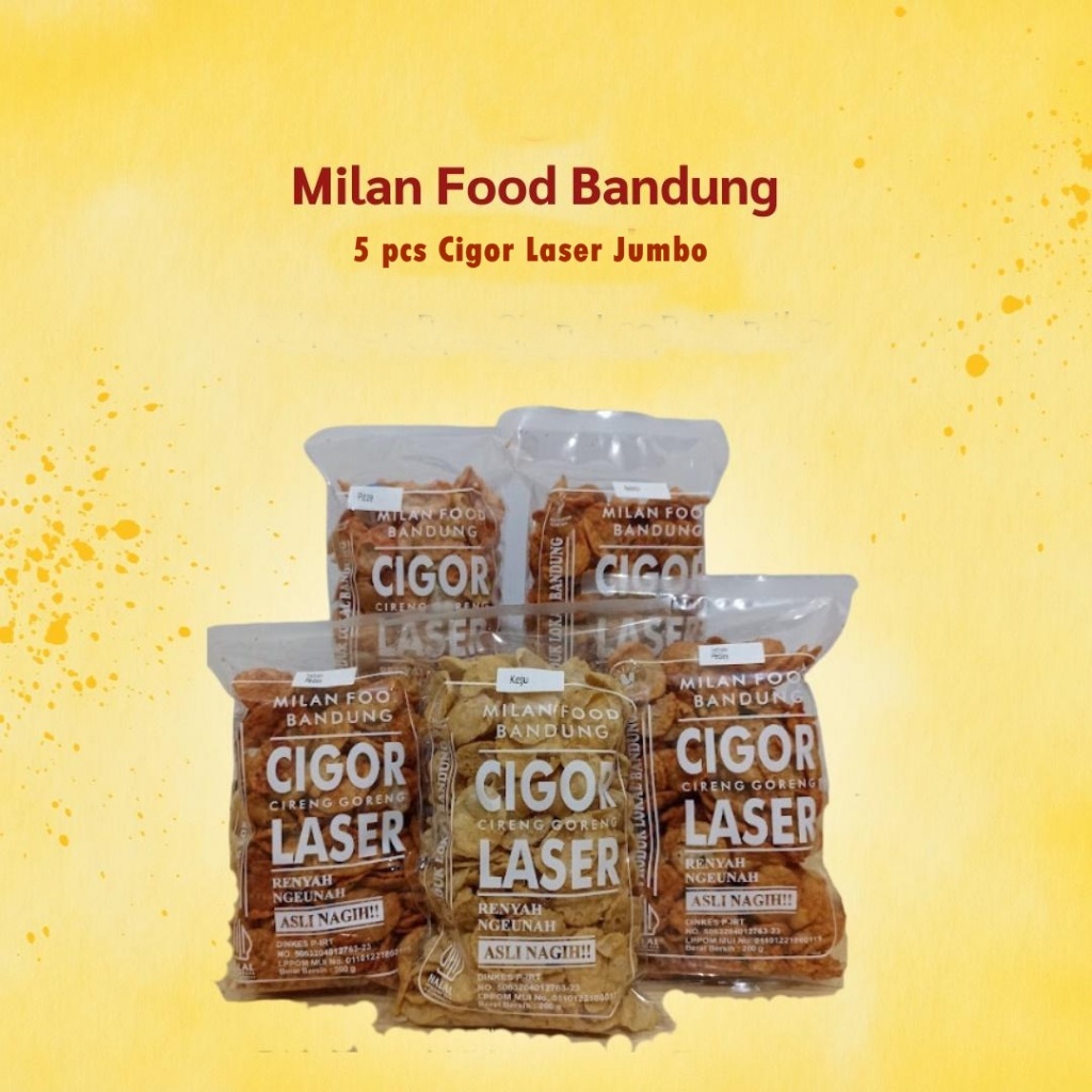 

5 Cigor Laser Jumbo 200gr