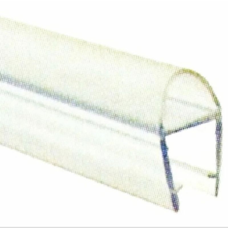 Clip Seal D 2 Arah / Glass Clip Seal Pintu kaca 10mm