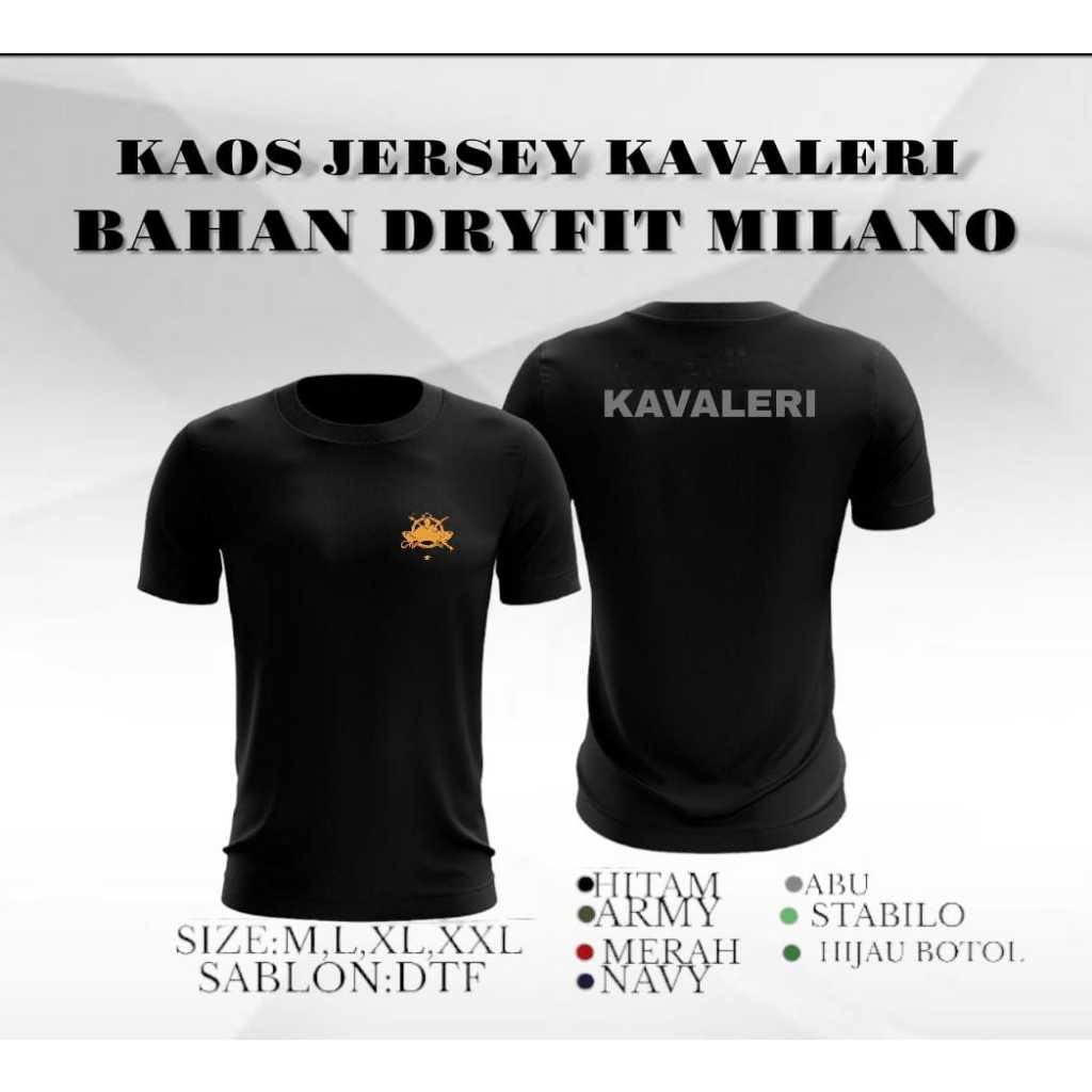 KAOS JERSEY KAVALERI NEW 2023/KAOS KAVALERI/BAHAN DRYFIT MILANO/BISA COD
