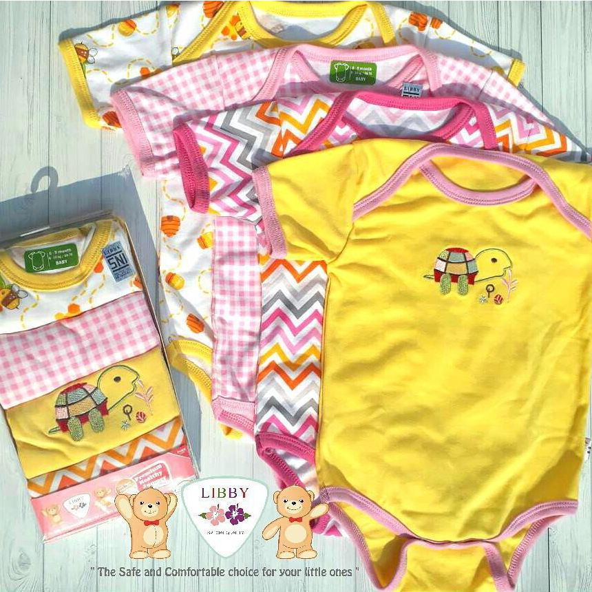 Jumper Bayi Libby Baby | Baju Bayi Libby Baby |Jumper Segitiga Libby Baby | Jumper Pendek Libby | Ju