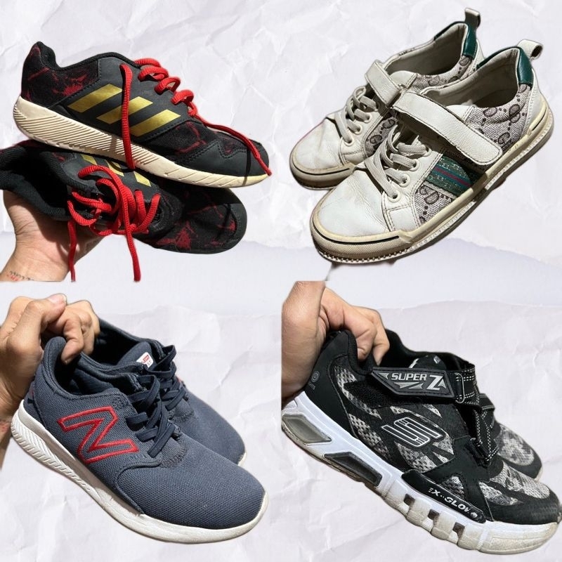 sepatu sekolah anak cowok cewek brand adidas