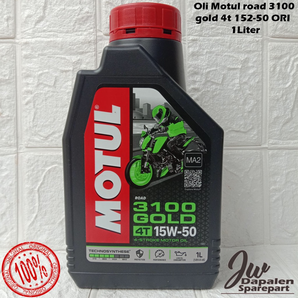 Oli Mesin Motul 4T 3100 Gold 15W-50 1L R15 / Vixion / Scorpio / CBR 150 Original Motul