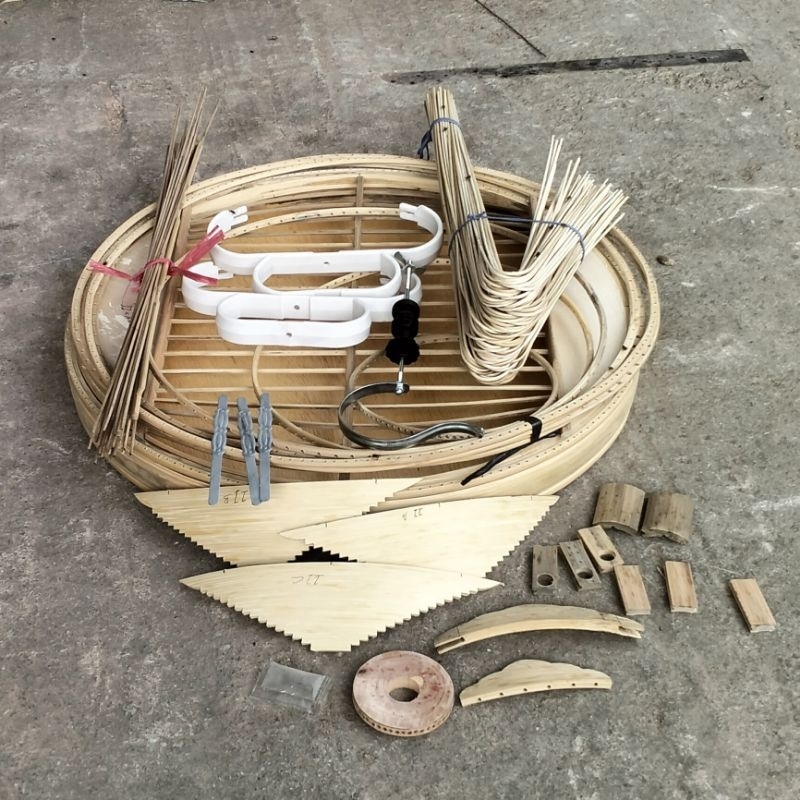 {AMBRUKAN} SANGKAR MURAI NO 2, 3 MODEL CEPER (DM 55,58CM) KOMPLIT SIAP RAKIT