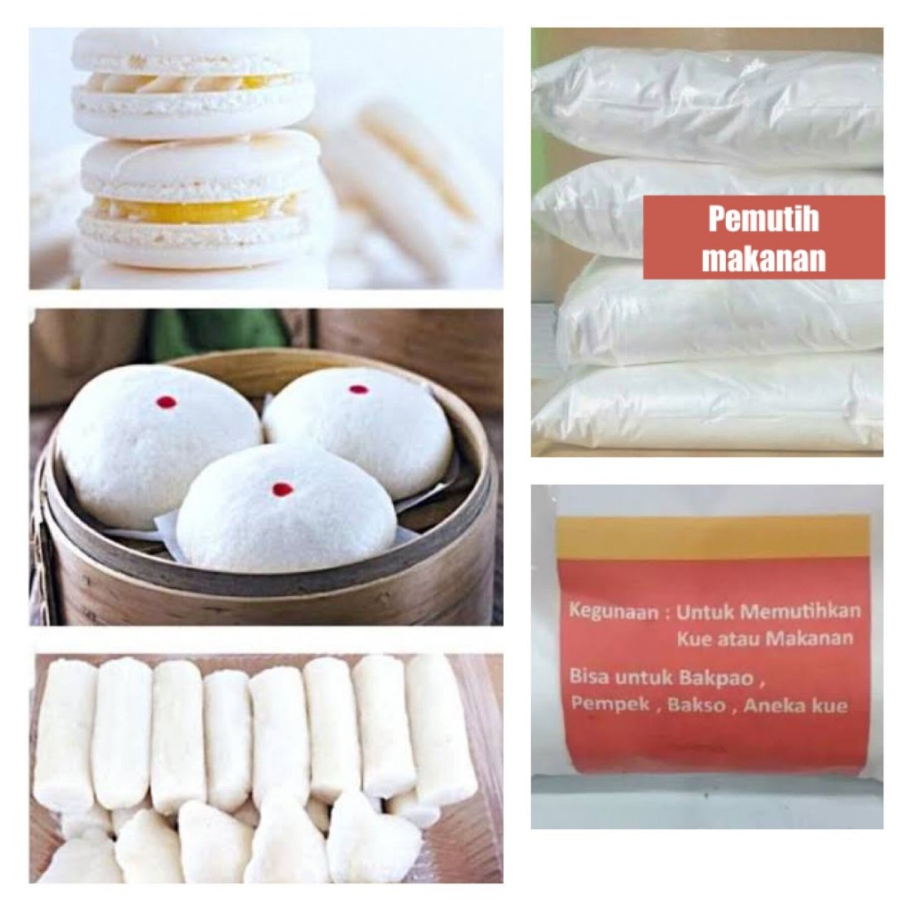 

pemutih adonan kue pemutih makanan pemutih bakpao bakso pempek food grade