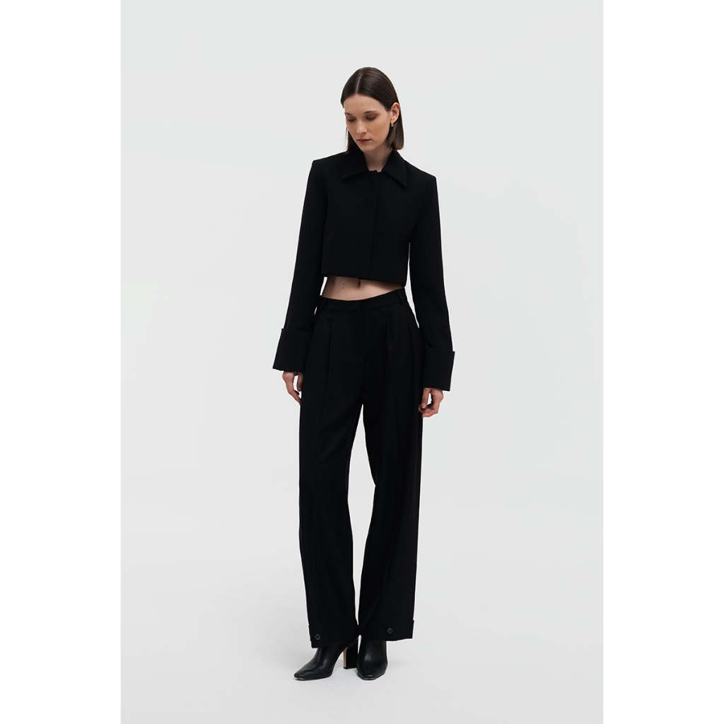 DUMA - Frank Cropped Blazer Black