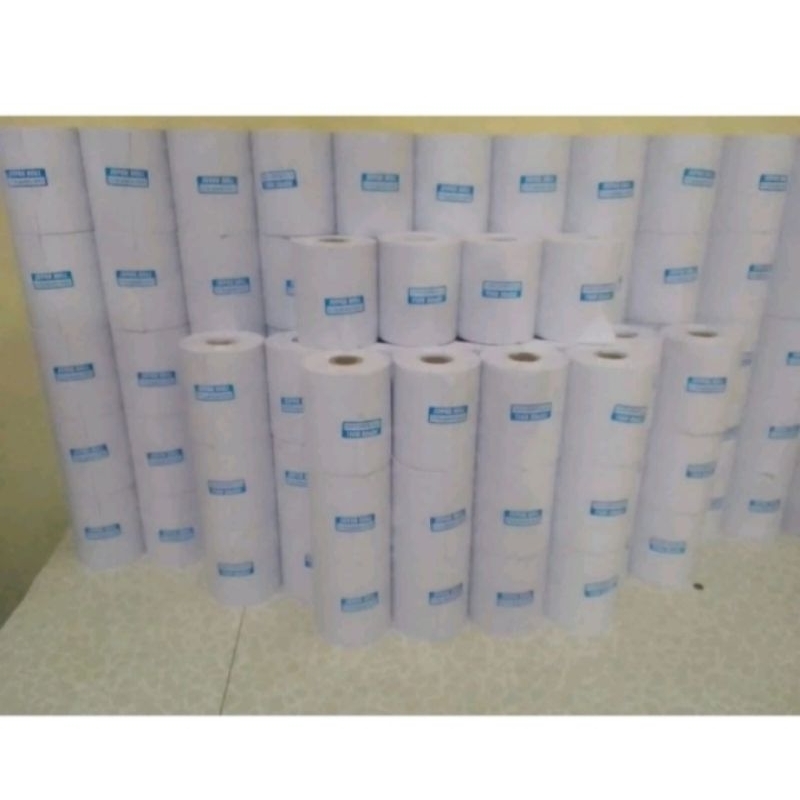 

Kertas Kasir HVS Ukuran 75x60 paket 10 roll