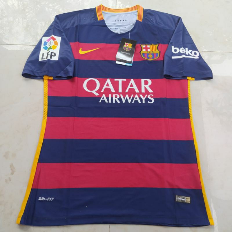Jersey Barca Home 2015/16 Grade Ori Import