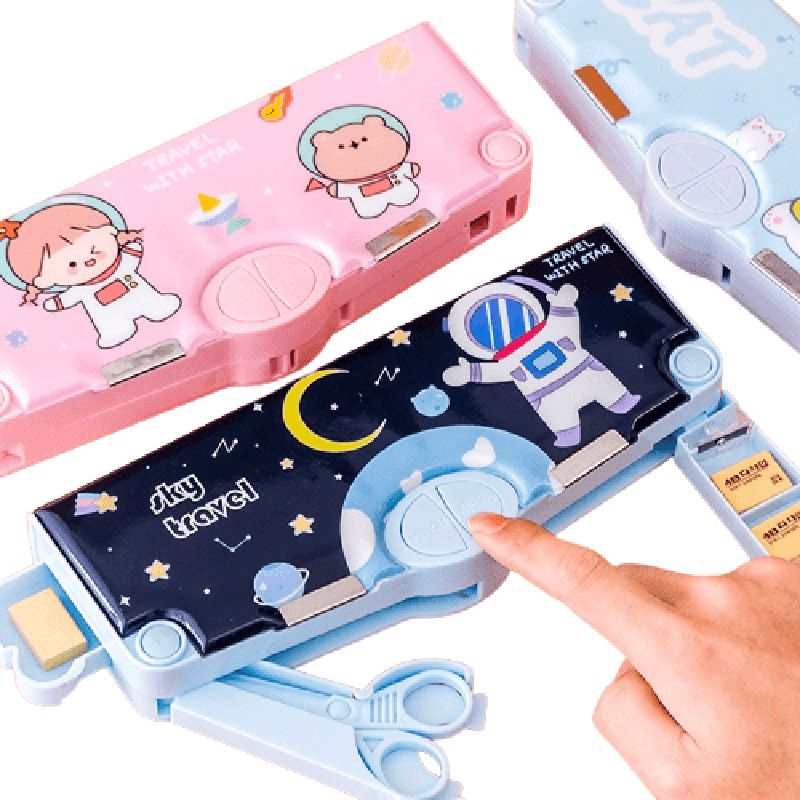 

Kotak pensil multifungsi motif