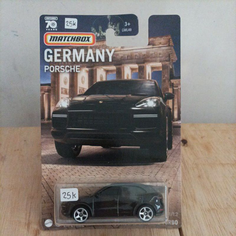 matchbox porsche cayenne turbo