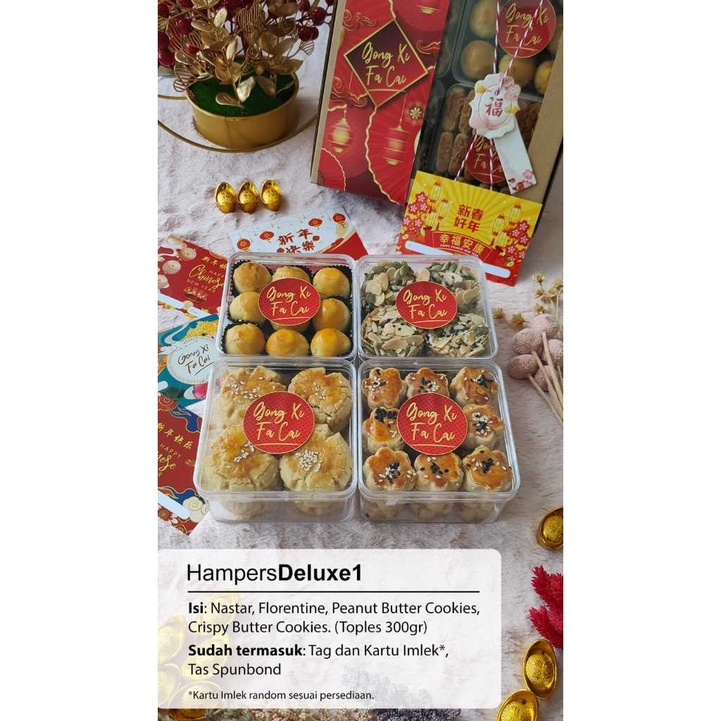 

Parcel Hampers Parsel Deluxe Paket Kue Kering Imlek Sincia