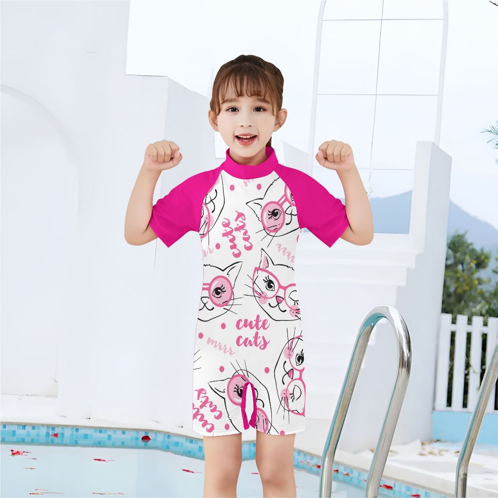 Baju Renang Anak Cewek Cowok Motif Unik