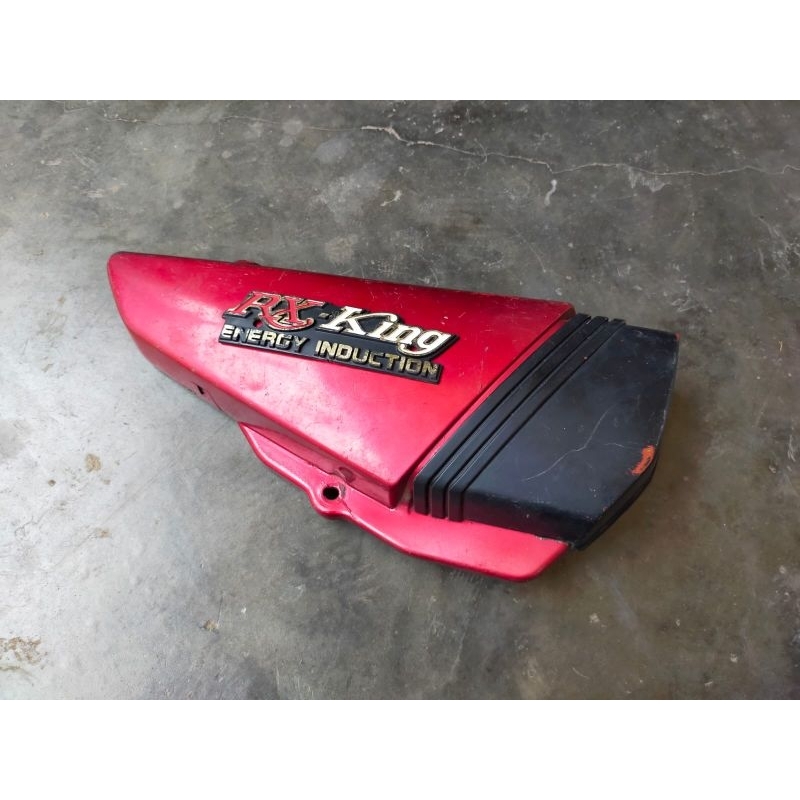 Side Cover Kempol Kempolan Box Samping Tutup Aki Yamaha RX King Original Bekas Copotan Motor Second 
