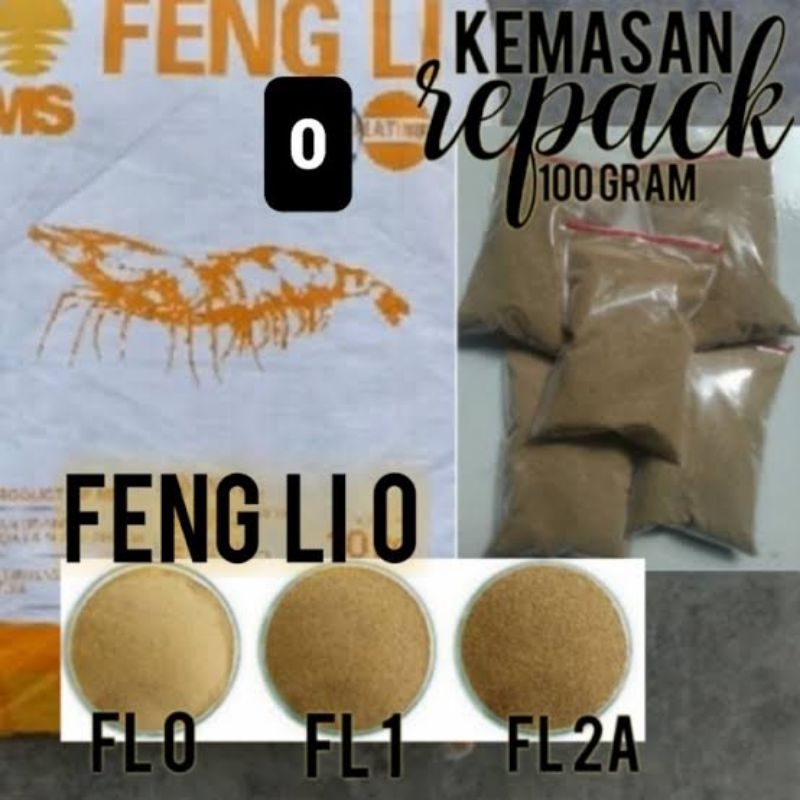 pakan larva nila/lele/gurame DLL. (pelet tepung) 500 gr.