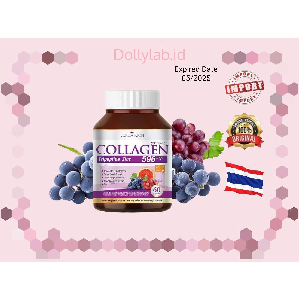 Colla Rich COllagen by Collarich Thailand 100% ORIGINAL THAILAND