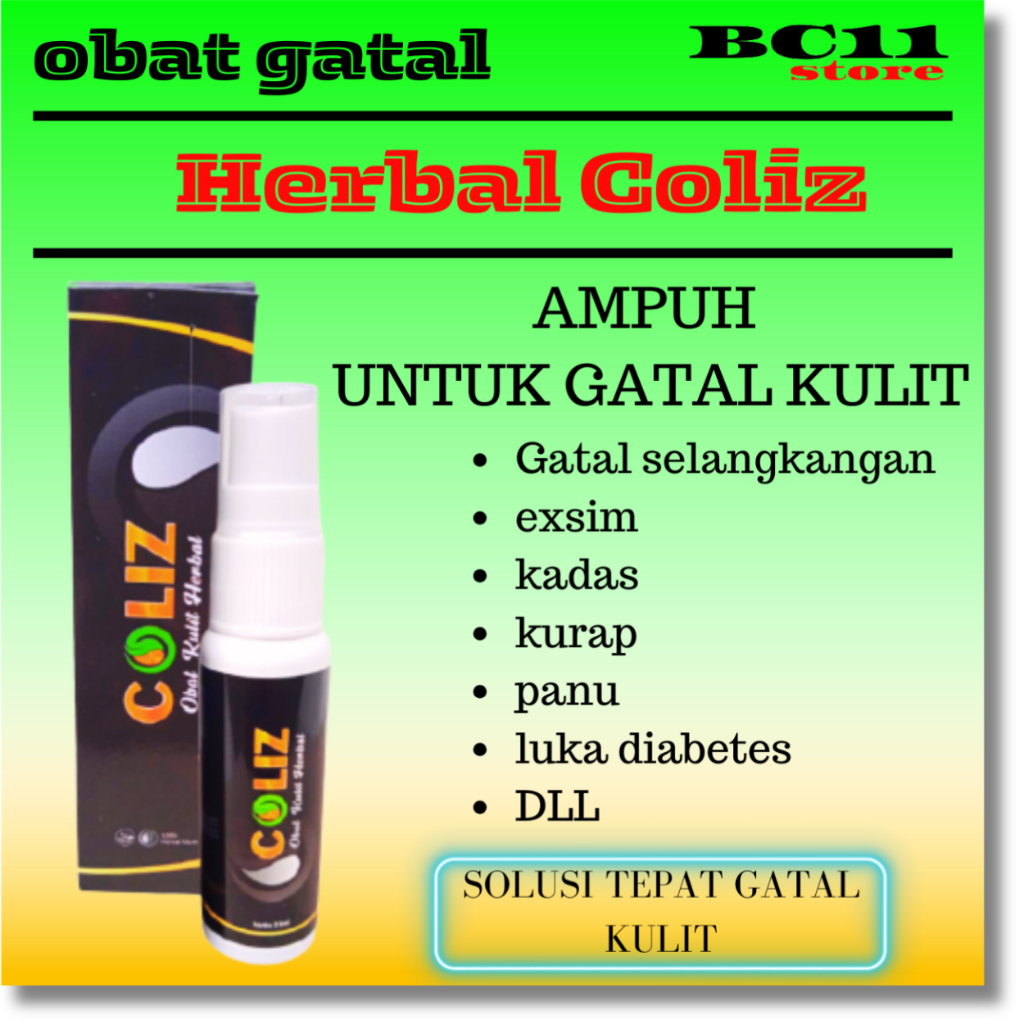 Coliz Obat Gatal Selangkangan Kulit Gatal Paling Ampuh Cina Panu