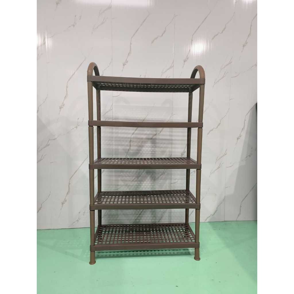 RAK SEPATU 5 SUSUN - Rak Besar / Tempat Sandal / Rak Sepatu Kokoh Plastik