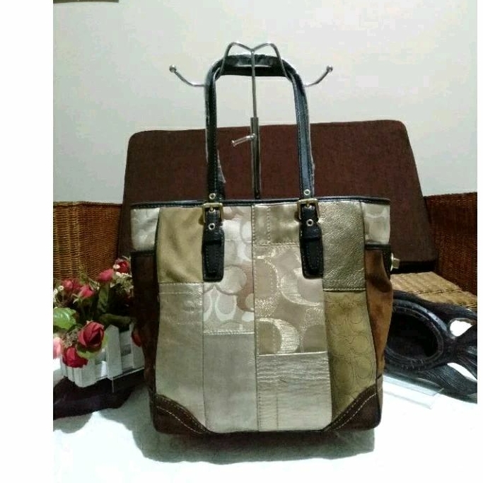 Coach Patchwork signature vintage