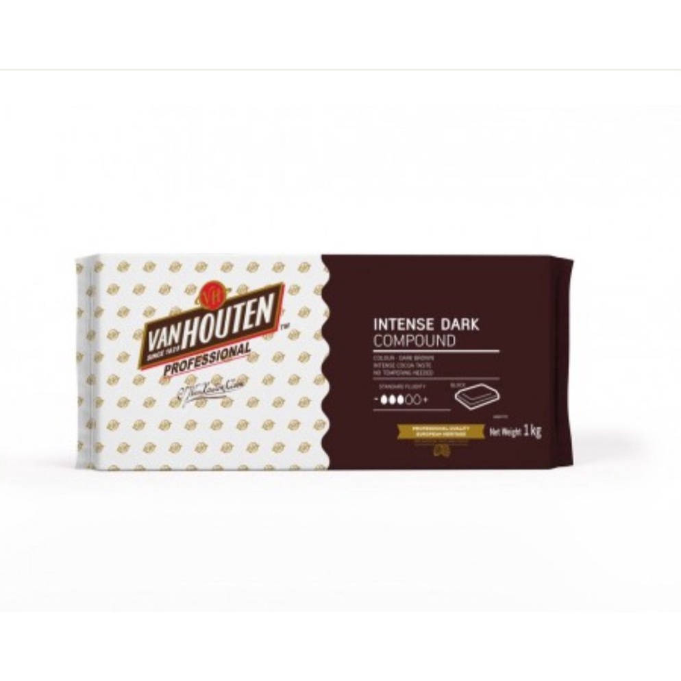 

New event Van Houten Barry Callebaut Intense Dark Chocolate Compound Van 1kg