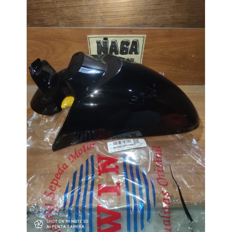Spakbor Depan Scoopy Esp Tahun 2017-2019 Hitam Kualitas Original