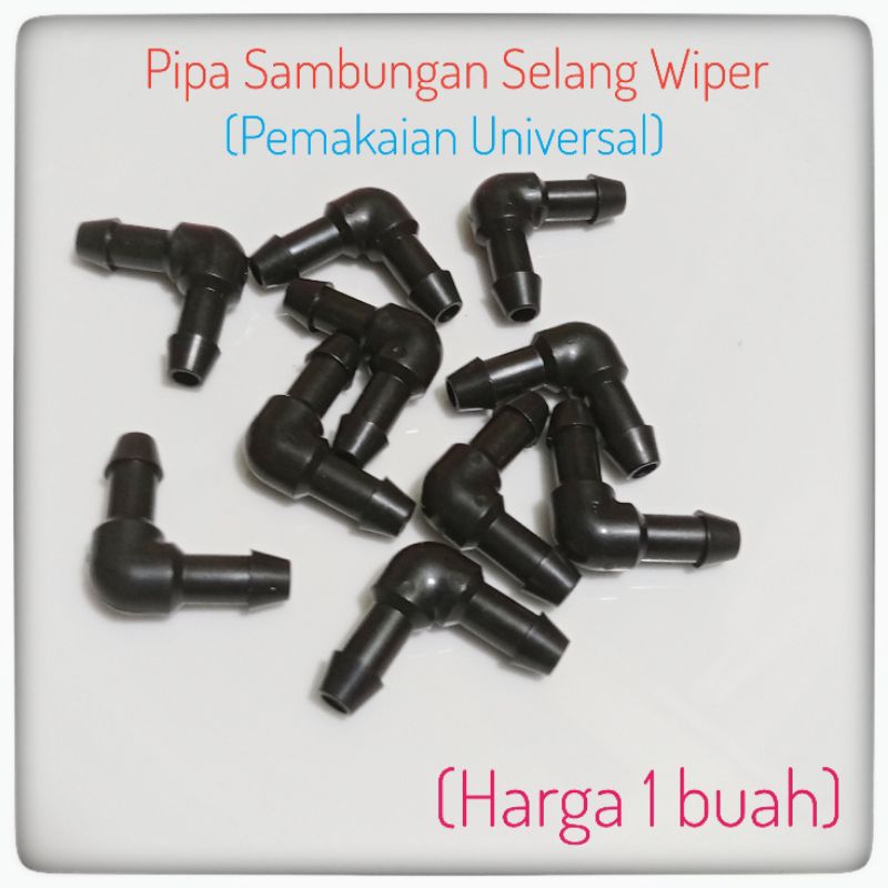Pipa Sambungan Selang Wiper Mobil Pipa Penyambung Selang Wiper Mobil Universal Pipa Selang Wiper Mob