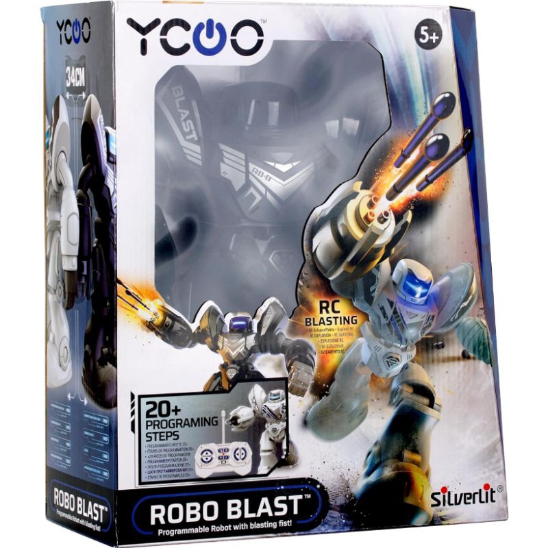 Ycoo remote control Robo blast programmable robot original silverlit