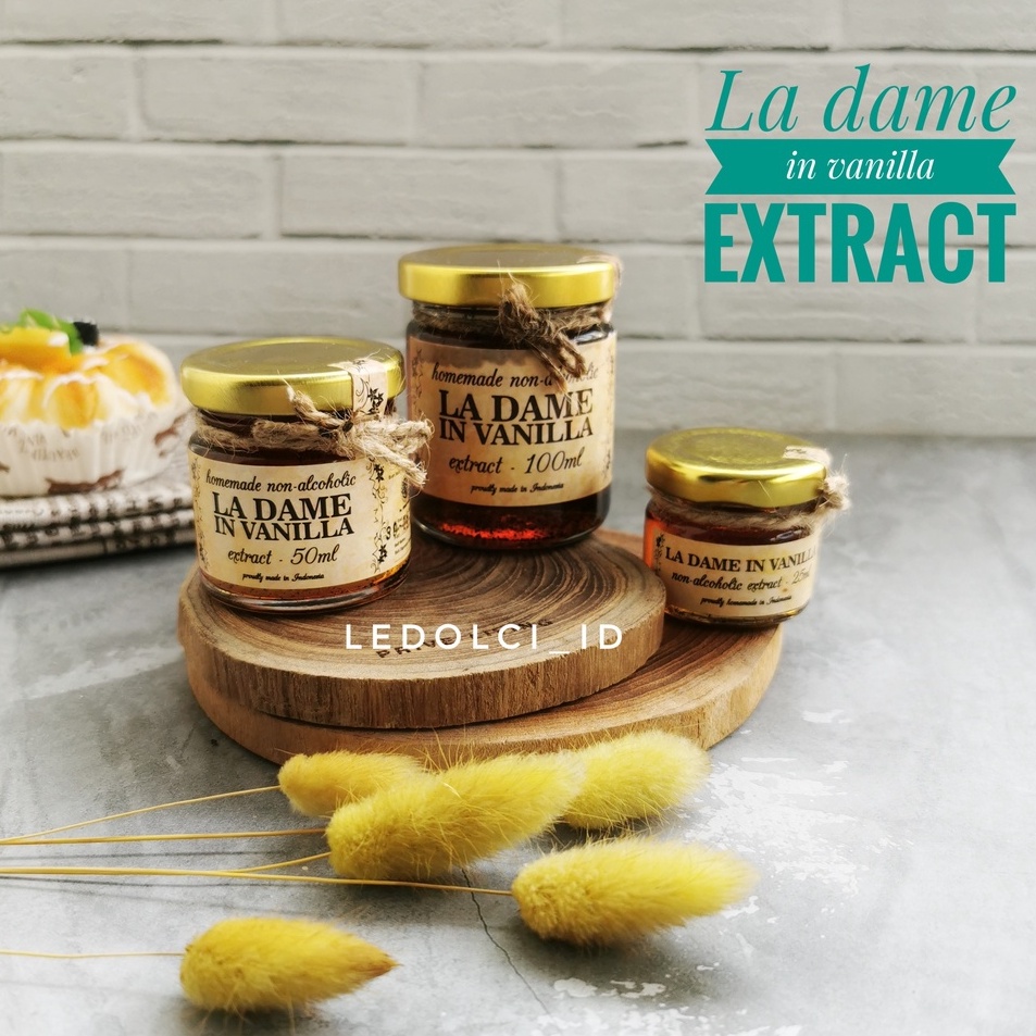 

Ready LA DAME IN VANILLA EXTRACT EKSTRAK VANILLA LA DAME G77