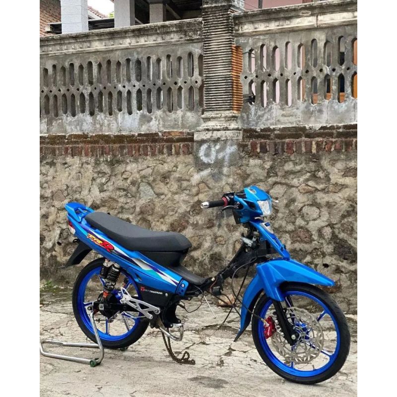 STRIPING  FIZR 1998 BIRU ORI KUALITAS TERBAIK TIDAK MUDAH PUDAR l STRIPING FIZ 98 WARNA BIRU