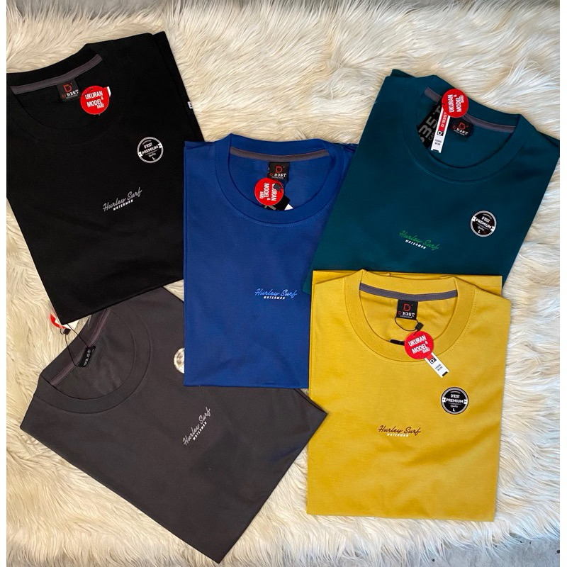 Paket 4 pcs 100 ribu kaos pria distro original premium terlaris bahan semi katun combed 24s adem lem