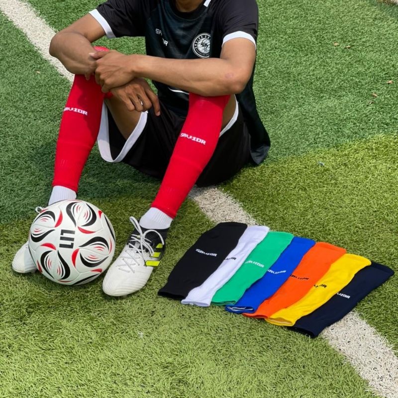 Kaos Kaki Sambung Bola Futsal Sleeve Sock Savior Kaos kaki Sambungan Sepakbola