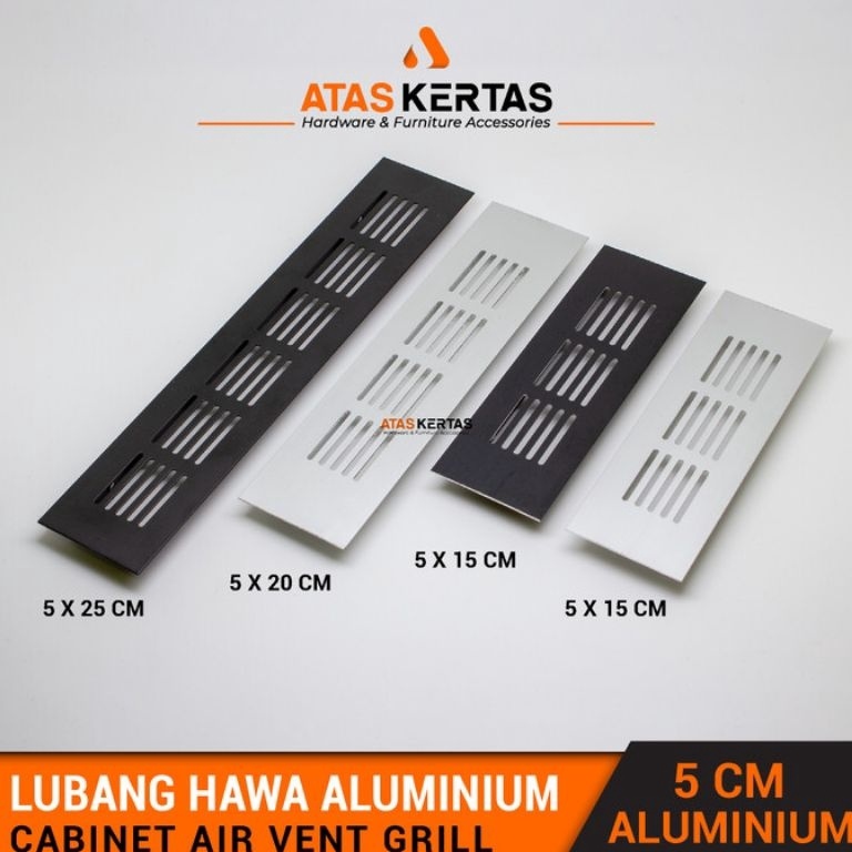 Swip up Lubang Hawa kitchen set  Lubang hawa aluminium Saringan ventilasi Udara Lemari Kabinet