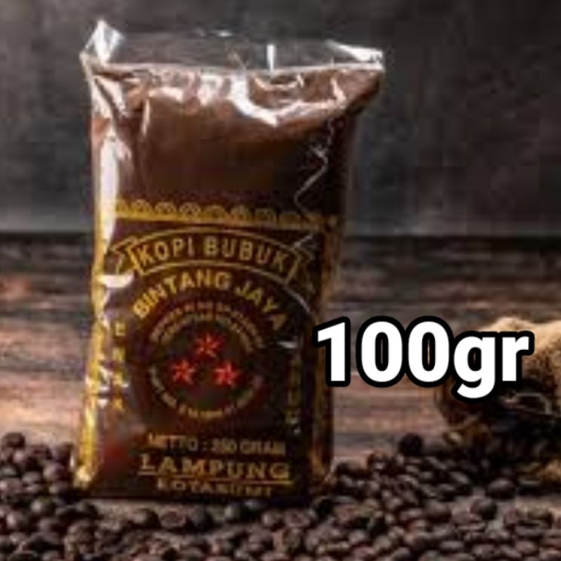 

Kopi BINTANG JAYA 100gr kopi ROBUSTA Lampung