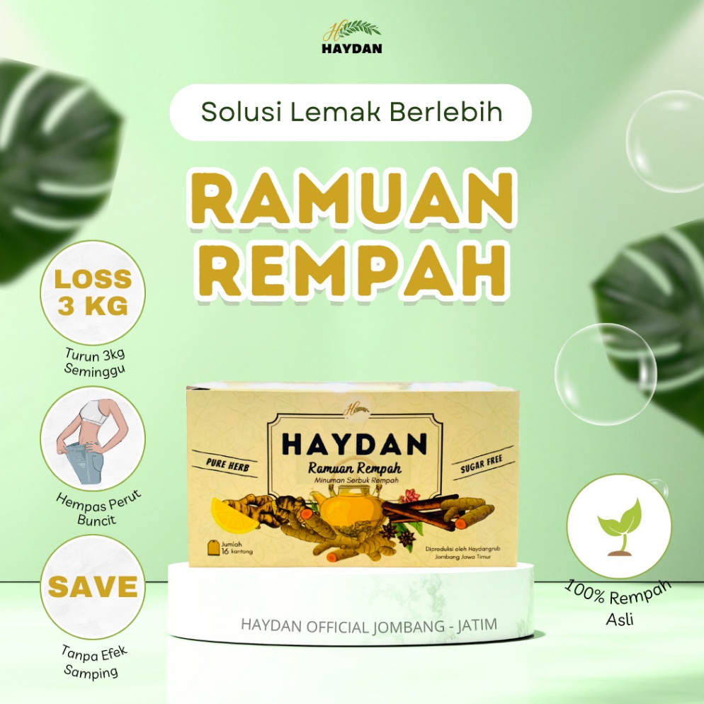 

Terupdate Teh Detox Teh Celup Rempah JSR Imunitas Ramuan Rempah Haydan MNW