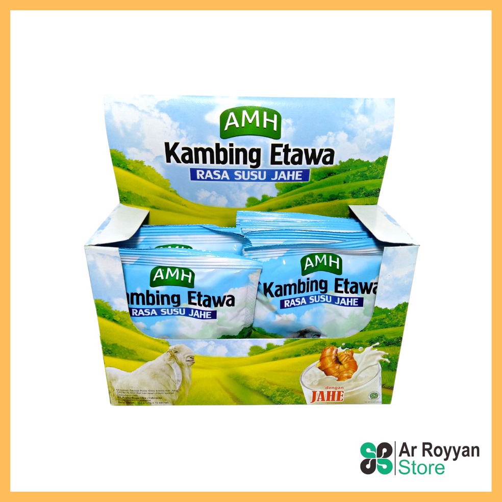 

GROSIR MURAH SUSU KAMBING ETAWA AMH PLUS JAHE MERAH ASLI AMH FULL CREAM ORIGINAL