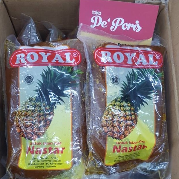 

Stock banyak Royal Isian Nanas Kue Nastar 5grm QVF