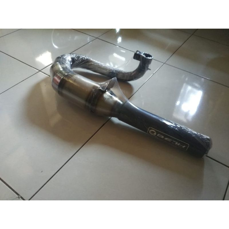 knalpot racing vespa buang kiri