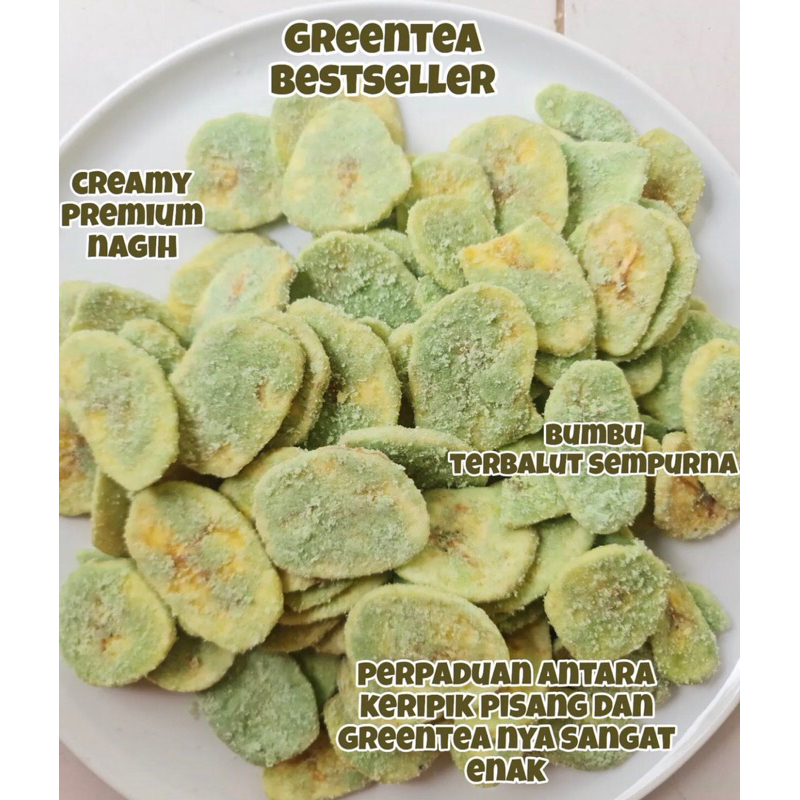 

KERIPIK PISANG UTI GREEN TEA
