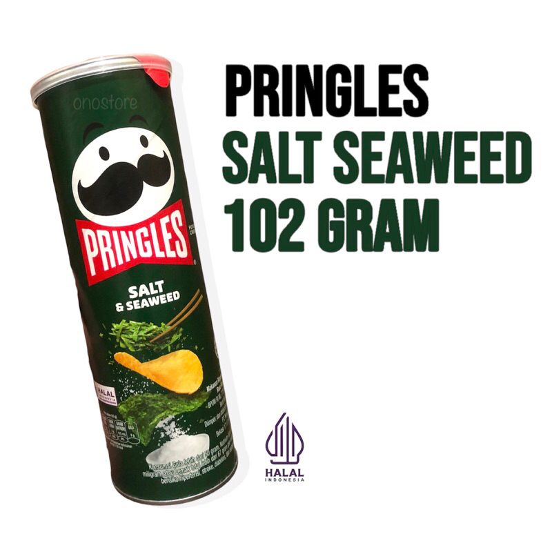 

Pringles Potato Crispy 102 Gram Salt & Seaweed